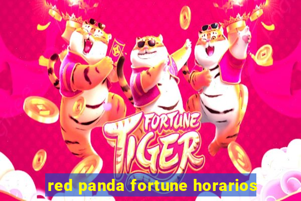 red panda fortune horarios